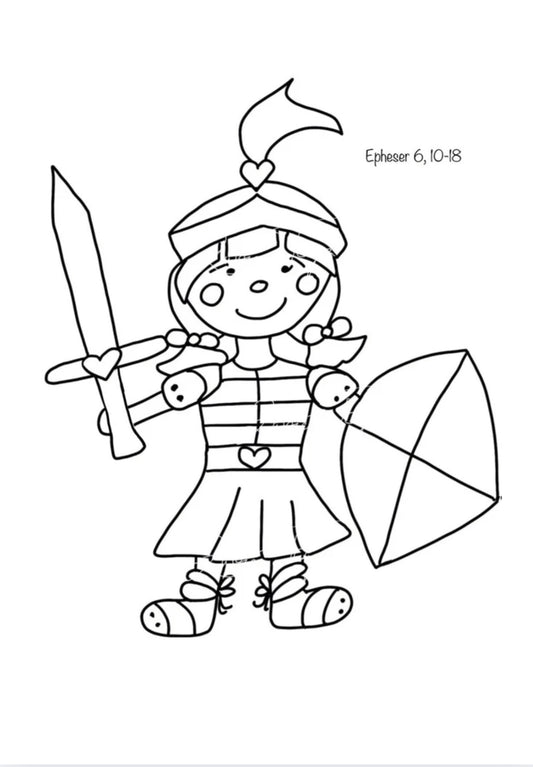 21- seitig, Pdf, Julie und die Waffenrüstung nach Epheser 6