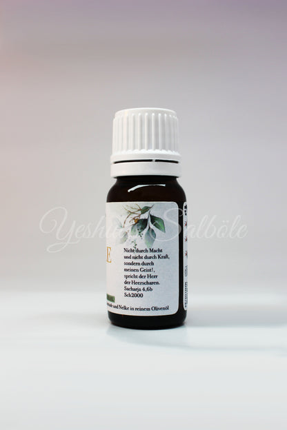 Salböl "Ruach" a 10 ml, Vorbestellbar lieferbar in 2-3 Wochen, Mindestabnahme 20 Stück, Fertigung auf Anfrage
