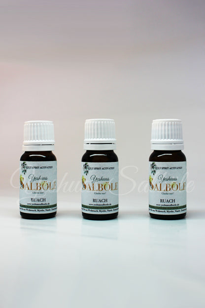 Salböl "Ruach" a 10 ml, Vorbestellbar lieferbar in 2-3 Wochen, Mindestabnahme 20 Stück, Fertigung auf Anfrage
